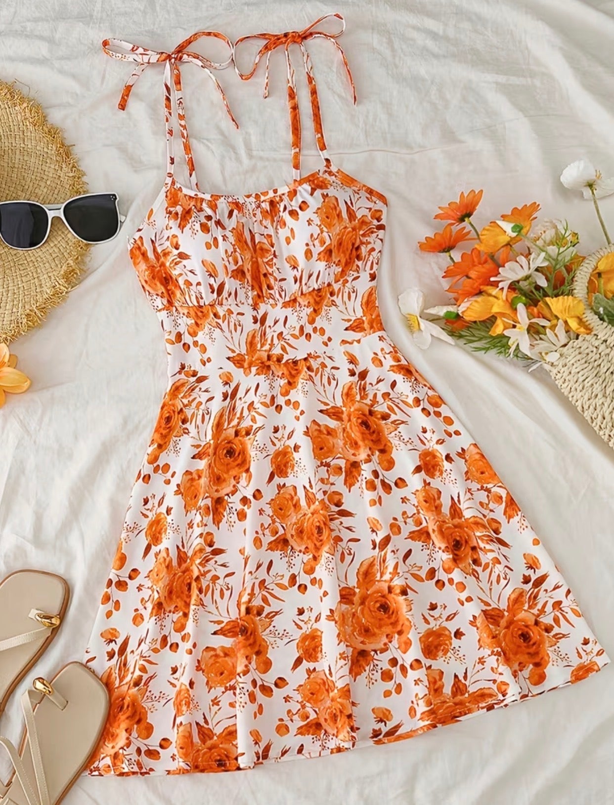 Sunset Bloom Dress