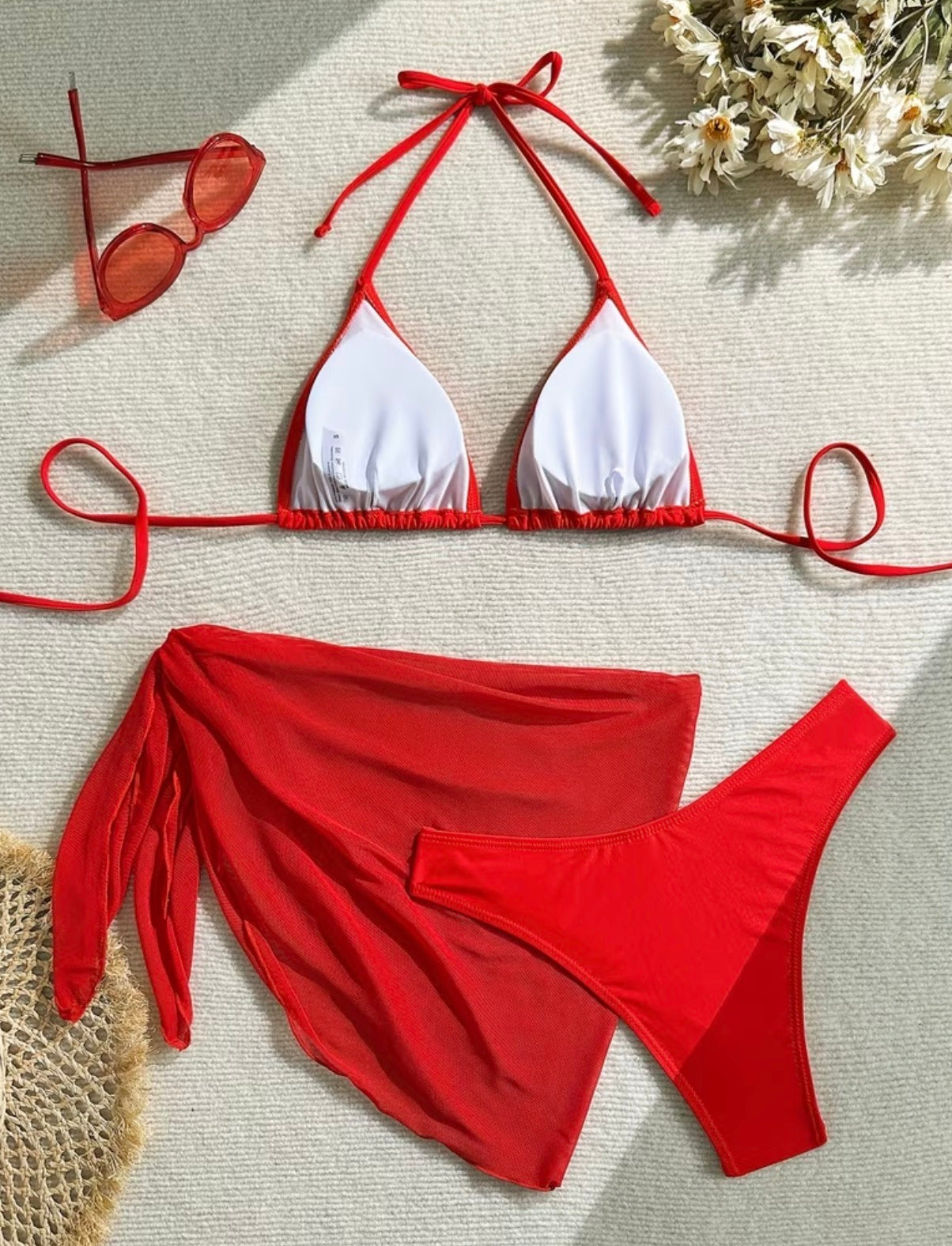 Red Heat Bikini Set