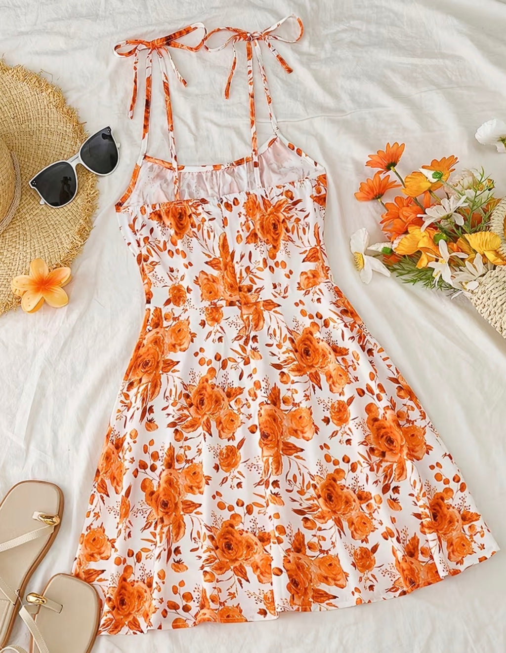 Sunset Bloom Dress
