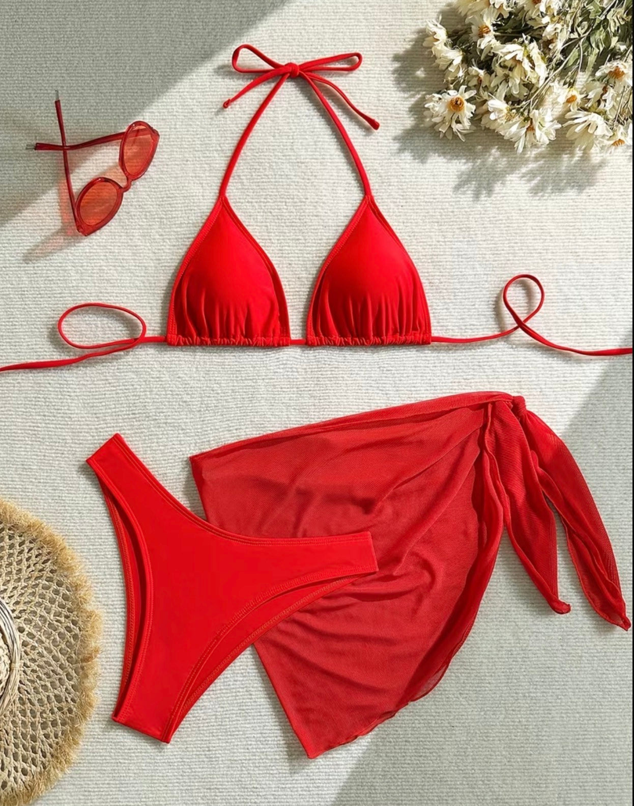 Red Heat Bikini Set