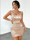 Champagne Muse Dress